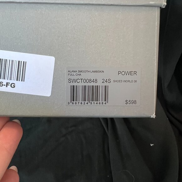 NWT ZADIG & VOLTAIRE ALANA SANDALS IN POWER SZ 36 - Picture 11 of 11